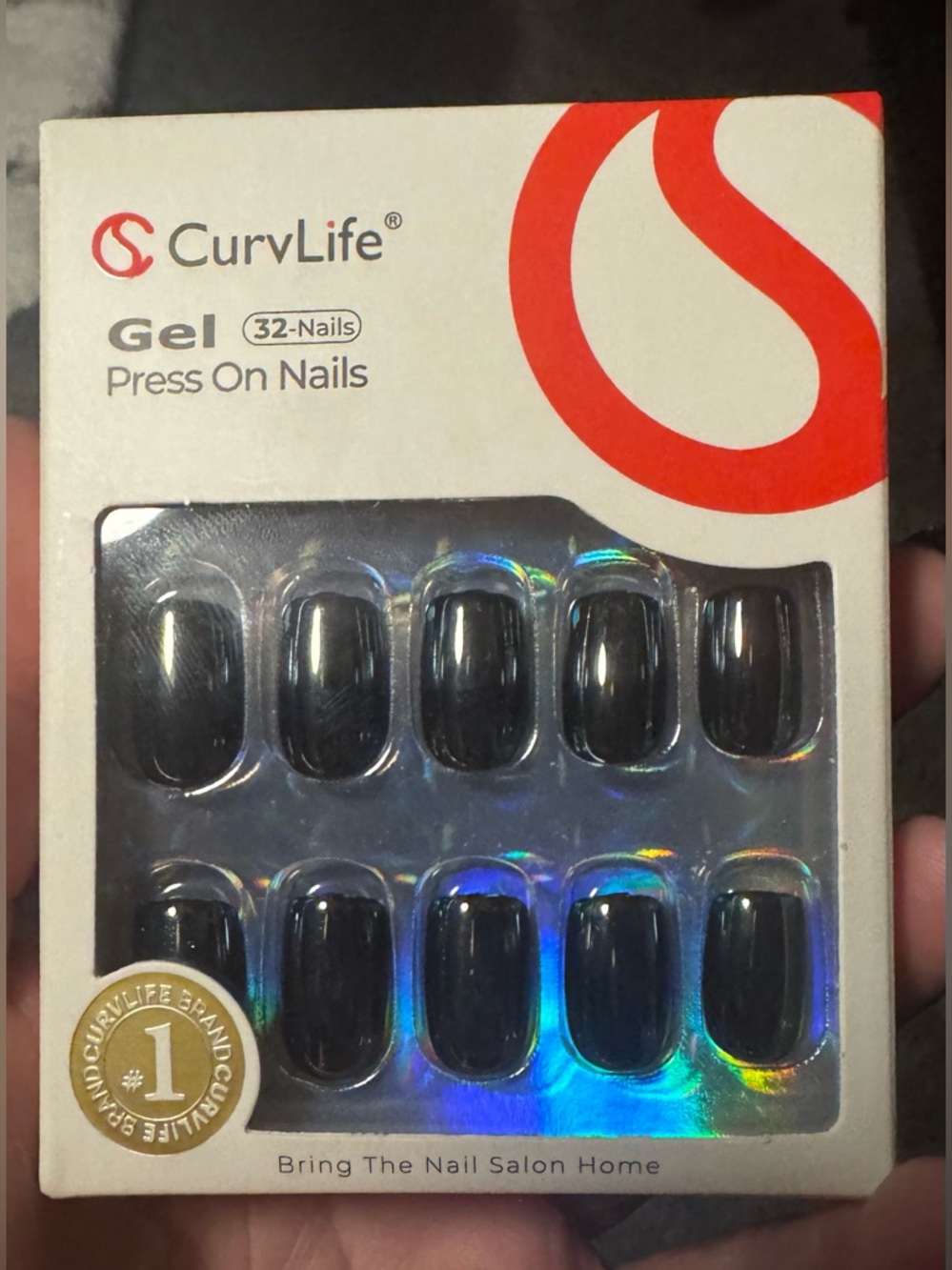 NEW! Curvlife Gel Square Press-On Nails